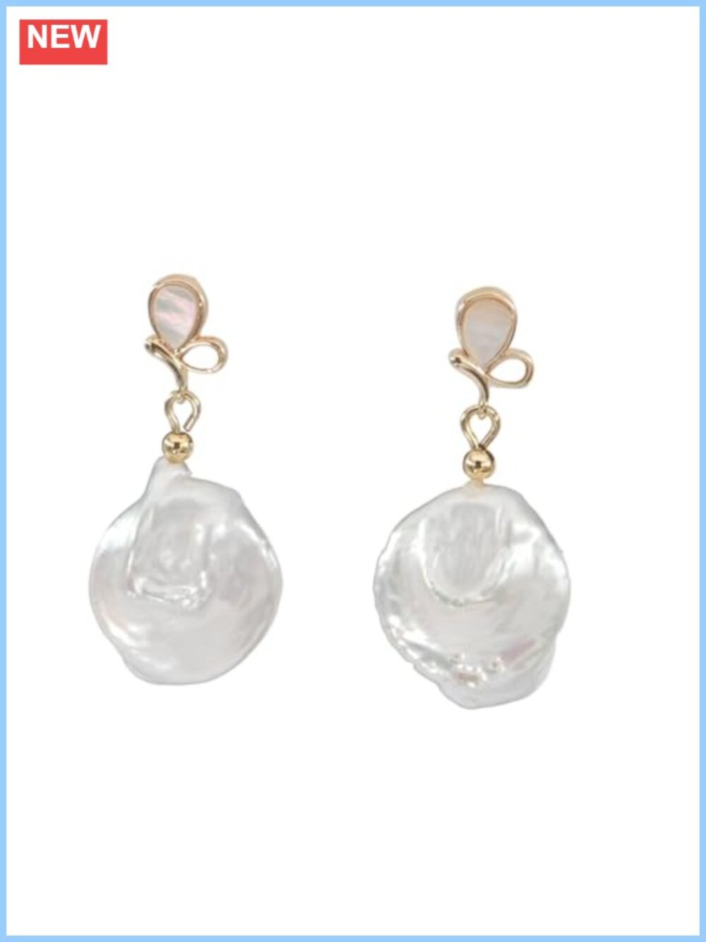 Baroque Pearl Drop Dangle Earrings Retro Plant Vine Wrap Statement Jewelry